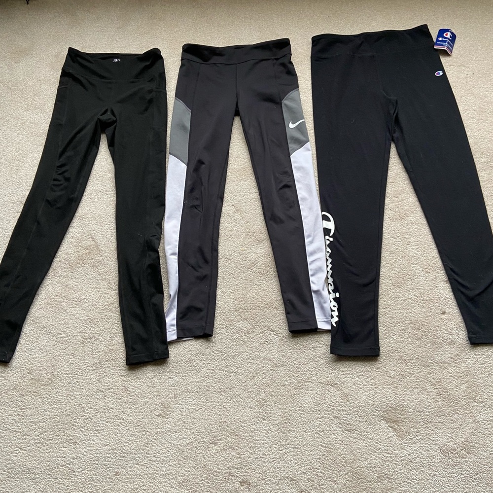 Lot of 3 Youth Large Leggings